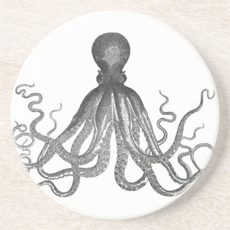 Porta-copos De Arenito Kraken - Polvo Gigante Negro / Cthulu