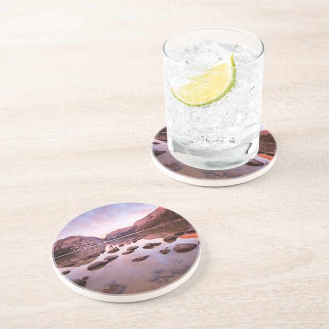 Porta-copos De Arenito Lago Tenaya (Lateral)