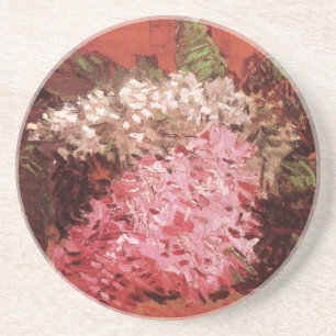 Porta-copos De Arenito Lilases Rosa por Vincent van Gogh, Natureza-Morta