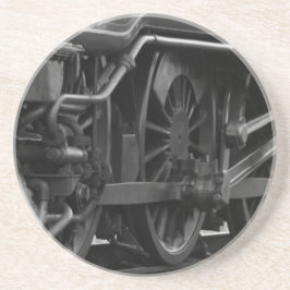 Porta-copos De Arenito Locomotive Mechanical School