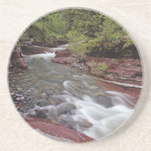 Porta-copos De Arenito Lost Horse Creek no Parque Nacional Waterton Lakes