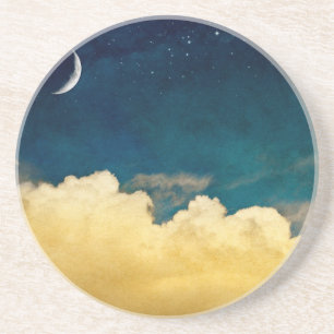 Porta-copos De Arenito Lua e Cloudscape