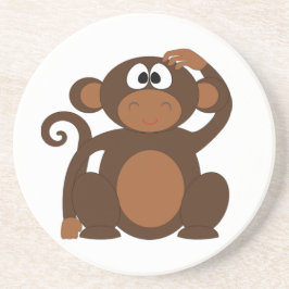 Porta-copos De Arenito Macaco-Cinto