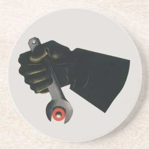 Porta-copos De Arenito Máquina de Fábrica de Manufatura de Negócios Antig