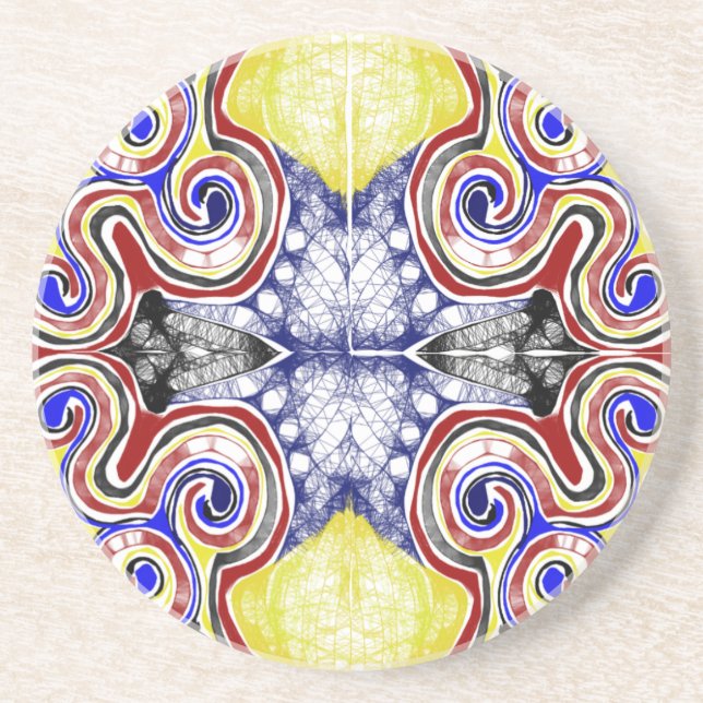 Porta-copos De Arenito Maravilha (Frente)