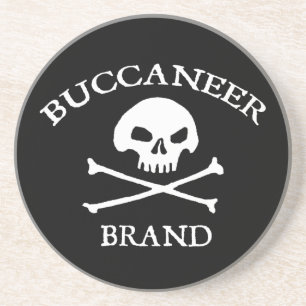 Porta-copos De Arenito Marca do Buccaneer