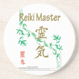 Porta-copos De Arenito Mestre de Reiki