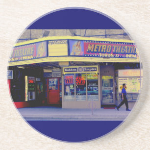 Porta-copos De Arenito Metro retro