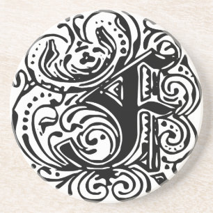 Porta-copos De Arenito Monarquia "F"