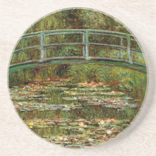 Porta-copos De Arenito Monet French Bridge Art