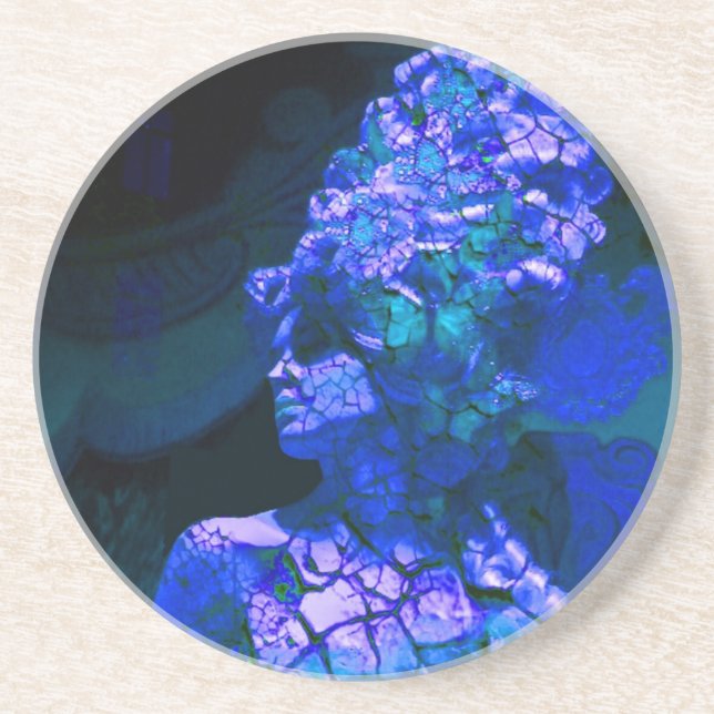 Porta-copos De Arenito Mundo alienígena (Frente)