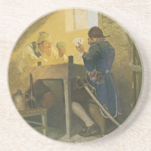 Porta-copos De Arenito Nas Cartas na Jaula de Cluny por NC Wyeth
