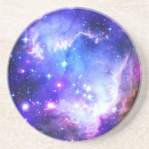 Porta-copos De Arenito Nebulosa Azul