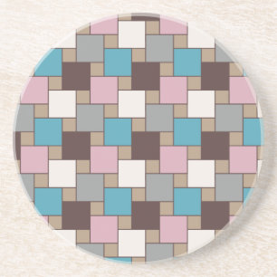 Porta-copos De Arenito Néctar Rosa Elegante