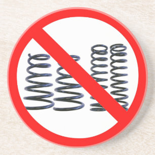 Porta-copos De Arenito Nenhuns primaveras!