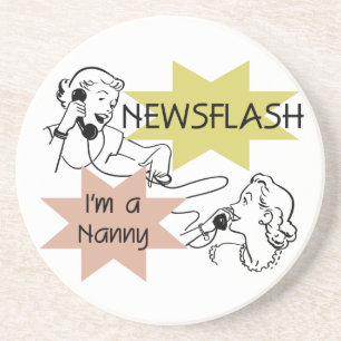 Porta-copos De Arenito Newsflash eu sou t-shirt e presentes de um