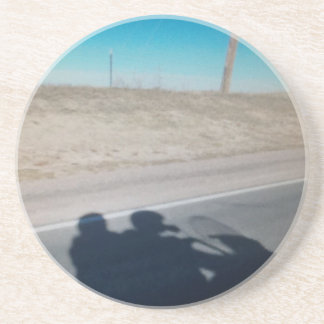 Porta-copos De Arenito No azul selvagem