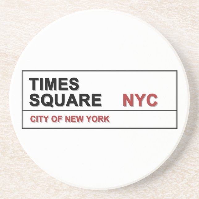 Porta-copos De Arenito Nova Iorque Times Square (Frente)