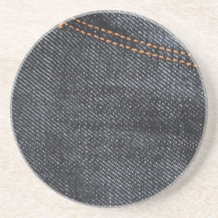 Porta-copos De Arenito Novos Jeans azuis