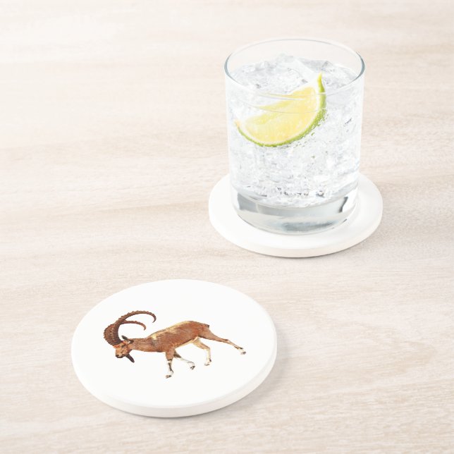 Porta-copos De Arenito Nubian Ibex - Ein Gedi (Lateral)