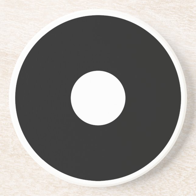 Porta-copos De Arenito Olho de cobra (Frente)