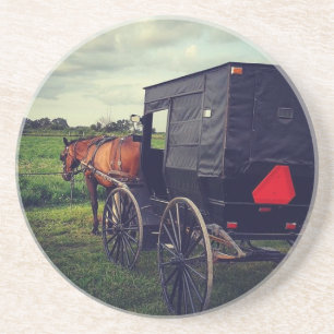 Porta-copos De Arenito Ontem à noite em uma comunidade Amish, Amish Hors