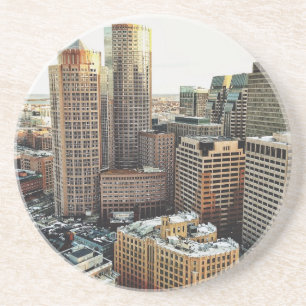 Porta-copos De Arenito Opinião de Boston