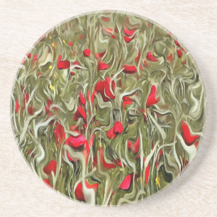 Porta-copos De Arenito Ópio Das Massas Arte Surrealista