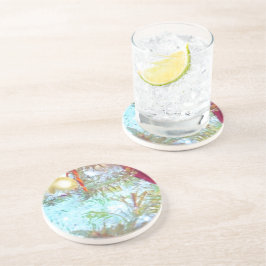 Porta-copos De Arenito Ornamentos de Férias à Luz