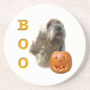 Porta-copos De Arenito Otterhound Halloween BOO