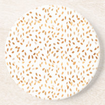 Padrão de Confete de Folha de Ouro