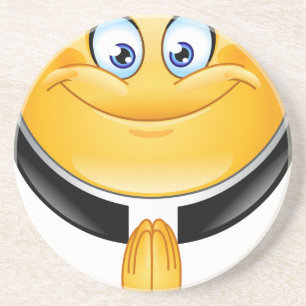 Porta-copos De Arenito padre emoji