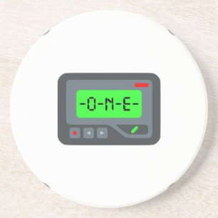 Porta-copos De Arenito pager emoji