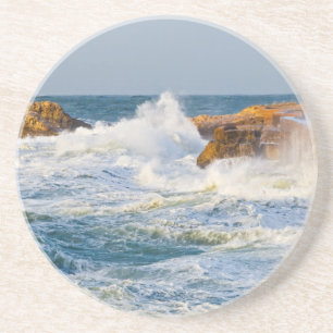 Porta-copos De Arenito Paisagem marinha