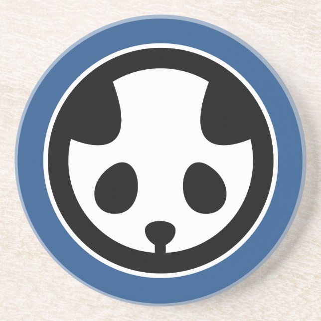 Porta-copos De Arenito Panda seg (Frente)