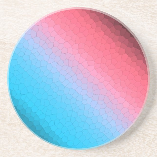 Porta-copos De Arenito Paz ~ Sun (Frente)