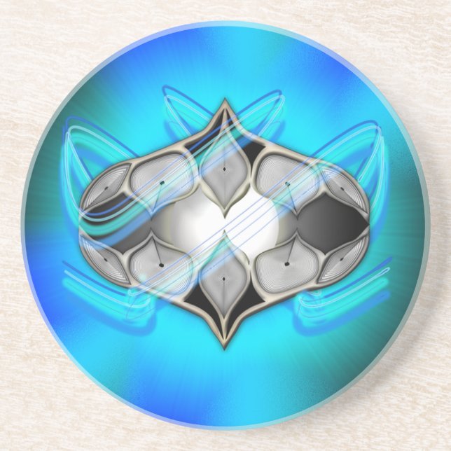 Porta-copos De Arenito Pearl (Frente)