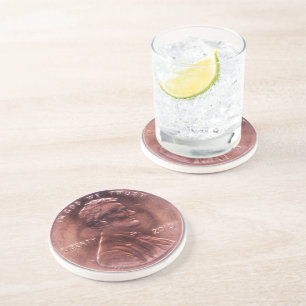 Porta-copos De Arenito Penny Coaster
