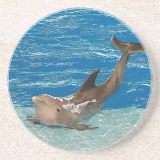 Porta-copos De Arenito Personalize o produto (Frente)