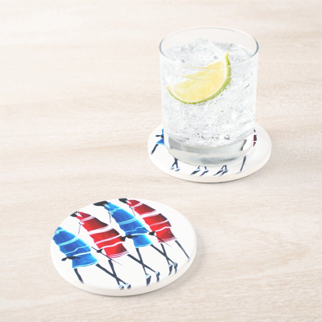 Porta-copos De Arenito Pessoas felizes Masai Morans.png (Lateral)