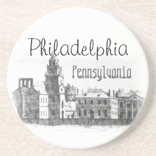Porta-copos De Arenito Philadelphfia, Pensilvânia