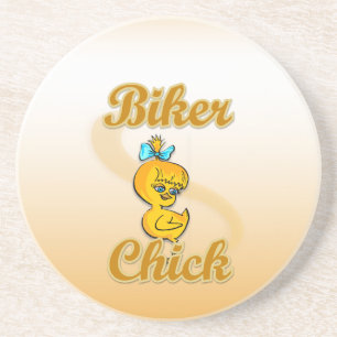 Porta-copos De Arenito Pintinho Biker