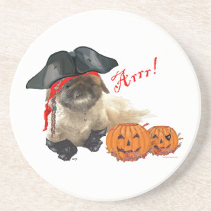 Porta-copos De Arenito Pirate Doggie