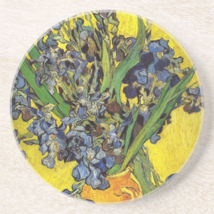 Porta-copos De Arenito PixDezines van gogh íris/saint rémy