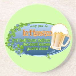 Porta-copos De Arenito Pode você estar no céu