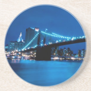 Porta-copos De Arenito Ponte de Brooklyn, New York