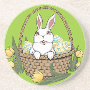 Porta-copos De Arenito Portas copos de coelhinhos de páscoa Decorações