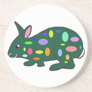 Porta-copos De Arenito Portas copos de coelho da Páscoa