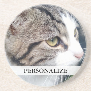 Porta-copos De Arenito Portas copos de fotos personalizadas   Adicione su