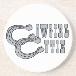 Porta-copos De Arenito Portas copos de Rodeio de Cavalo de Cowboy Ocident